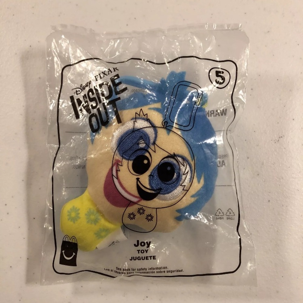 NEW  2020 McDonald’s Happy Meal Toy Disney Pixar Inside Out #5 JOY